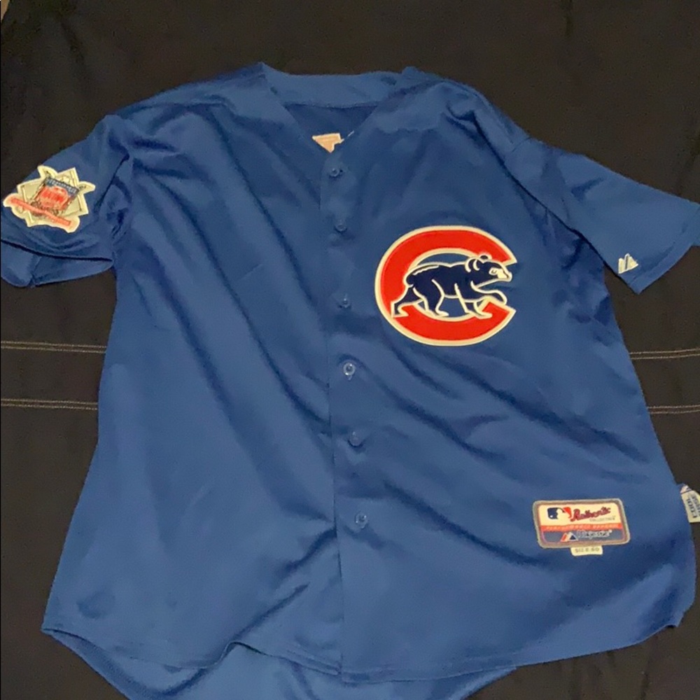 Jon Lester #34 Jersey - Majestic Size 50 (Large)